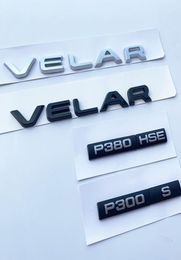 P250 P300 P380 P400e D180 D240 D300 S SE HSE RDYNAMIC Bar Emblem for Range Rover VELAR Letter Car Styling Trunk Logo Sticker4443042