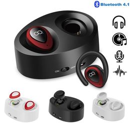 Mini TWS K2 Wireless Twins Bluetooth Stereo InEar Headset Earphones Earbuds Headphone with Charging Socket Headset7678745