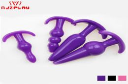 2022 Popular Soft Silicone Anal Dildo Butt Plug Prostate Massager Adult Products Beads Erotic Sex Toys For Men Women9554867