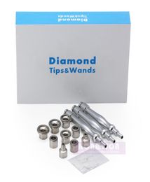 Diamond Dermabrasion Tips With 3pcs Microdermabrasion Wands And 9pcs Tips 1441023