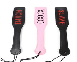 Sex Products for Couple Fetish PU leather spanking paddle flirt clap slap pat on ass female adult games sex toys for women PY805 q8582852