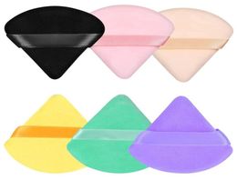 9 Colors Sponges Powder Puff Soft Face Triangle Makeup Puffs For Loose Powder Body Cosmetic Foundation Mineral Beauty Blender Wash7794252