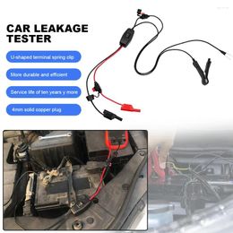 Car Leakage Detector No Power Off Battery Leak Detection Tool With 4mm Copper Plug Down Tester Automobile Diagnostic Tools