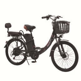 Bicycle FEIVOS Commuter electric bicycle 22"Aluminum Alloy E bike Universal 400W Lithium battery electric bike