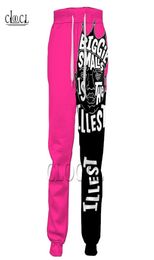 Rapper Biggie Smalls Trousers 3d Print Rose Red Fashion Drawstring Pants Hip Hop Streetwear Women Men Sweatpants Casual Clothing Y3436196