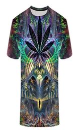 New Summer Style Mens TShirt Colourful Galaxy Space Psychedelic Floral 3D Print WomenMen T Shirt Hip Hop Casual Tees Tops7980393