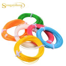 Lines Sougayilang 6 Color Fly Fishing Line Forward Floating 4F/5F/6/7F/8F 100FT Length Maximum Catch Fly Fishing Line Multi Filamento