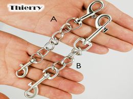 Thierry Doubleend Metal hook chain for Restraint Bondage hands Convenient Connexion Lock adult sex toys sex game Accessory C18111517910