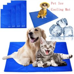 Mats Pet Ice Cooling Pad Mat Summer Gel Dog Mattress Pet Cool Mat Bed Cat Dog Cushion Keep Cool Waterproof Pet Cooling Mat Breathable