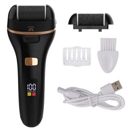 Shadow Rechargeable Electric Lcd Callus Remover Professional Pedicure Feet Tools Waterproof Foot Care Tools Foot File Hard Skin Remover