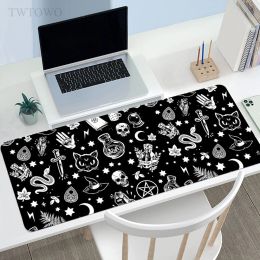 Pads Witches Moon Tarot Mouse Pad Gamer Large New Home Keyboard Pad Desk Mats Office Antislip Gamer Mice Pad Desktop Mouse Pad
