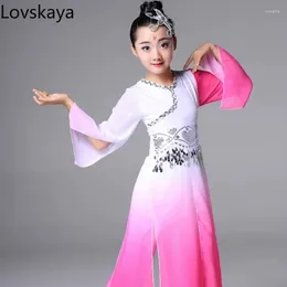 Stage Wear Modern Dance Dress For Girls Chinese Princess Costume Folk Children's Classical Costumes