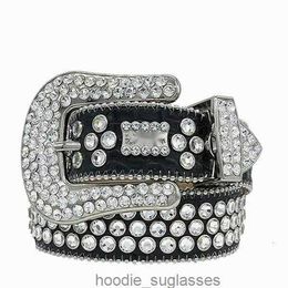 Designer Belt Bbs Simon Belts for Men Women Shiny Diamond Belt on Black Blue White Multicolour with Bling Rhinestones As Gift s Lff9