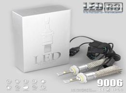 R3 80W 9600LM Car H7 LED Headlight H1 H3 H4 H7 H8 H11 9005 9006 xenon white 6000K XHP50 Car LED Headlight Bulb4691742