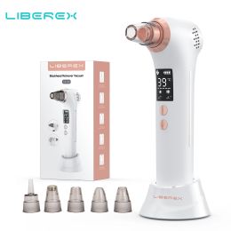 Tool Liberex Facial Blackhead Removal Black Point Vacuum Cleaner Pore Acne Black Spots Cleaner Hine Skin Care Tools for Face