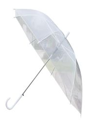 Fans Parasols Stylish Simplicity Bubble Deep Dome Umbrella Apollo Transparent Umbrella Girl Mushroom Clear Wedding Accessories1847616