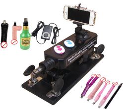 2016 Newest Upgrade Affordable Sex Machine for Men and Women Automatic Masturbation Love Robot Machine Set Adult Sex Toy6424584