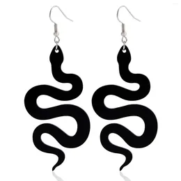 Dangle Earrings Sexy And Exaggerated Halloween Snake Shaped For Women Fashion Gothic Personalised Trend Girl Rock Jewellery