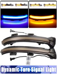 Flowing Water Blinker Side Mirror Flashing Light LED Dynamic Turn Signal Light For VW Golf 7 MK7 75 GTI R Sportsvan Touran L II4290522