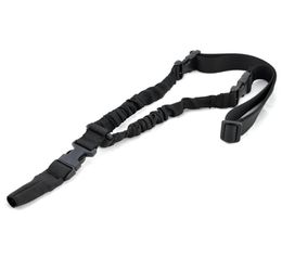Tactical Adjustable 1 Single Point sling Bungee shoulder strap One point Gun Sling High Strength One Point Rifle Sling1918764