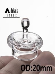 Quartz Carb Cap 20mm Bowl Universal For Flat smoke Nail Big Bowls Domeless Banger Nails Dab Rig Club4470834