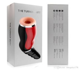 Real Oral Sucks Male Masturbator Deep Throat Clip Suction Sex Machine Induced Vibration Sex Moan Intimate Goods Sex Toys for Men7053623