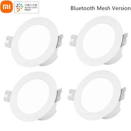 Control Xiaomi Mijia Smart Led downlight Bluetoothcompatible&Mesh Version Controlled By Voice Remote Control Adjust Colour temperature