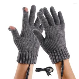 Cycling Gloves Heated For Men Women Warm Screen Touch USB Heating Ergonomic Design Thermal Skiing Climbing And