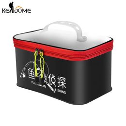 Boxes Multifunctional Fishing Tackle Bucket Protable Waterproof Live Fish Box Thickening Water Tank Fishing Tools Storage Case XA935D