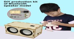 Electronic Sound Amplifier DIY Bluetooth Speaker Box Kit ABS Battery Powered Kids Adults Handmade Portable Non Toxic Safe H11112809922