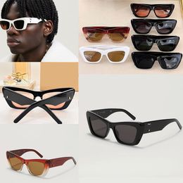 Mens Fashion Street Photo Sunglasses Womens Box High Quality UV400 Resistant Glasses Designer Personalised Trendy Letter Sunglasses with Top Quality Box PERI012F
