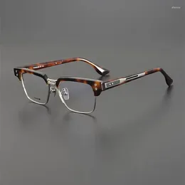 Sunglasses Frames Personalized Business Glasses Frame Eyebrows Fashion Large Plate Myopia Can Be Equipped With Degrees.