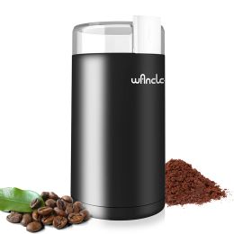 Tools Coffee Grinder Electric Stainless Steel Blade Spice Grinder Household Coffee Bean Mill Grinder Machine with Clean Brush 120/220V