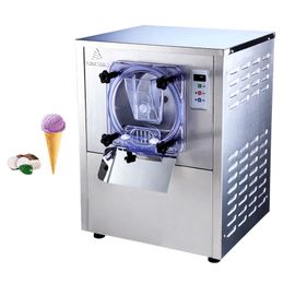 Electric Hard Ice Cream Machine For Milk Tea Shop Stainless Steel Ice Cream Makers Commercial Desktop Snowball Machine