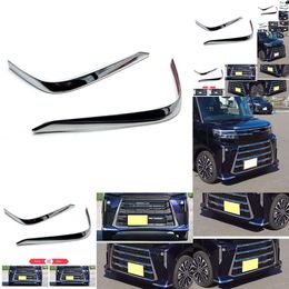 New New New Front Bumper Corner Trim For 2023 Daihatsu Tanto Custom Styling Protection Decoration Strip Car Accessories Y9w7