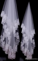 Bridal Veils Charming Cheap Girls Wedding Bridal Accessories Veil For Wedding Lace White Ivory Colour Charming7938918