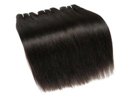 Charmingquee Peruvian Yaki Straight Human hair Bundles Peruvian Kinky straight virgin human hair extension 820inch Coarse Yaki Ha3287446