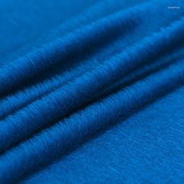 Clothing Fabric Royal Blue Luxury Suri Alpaca High Content Ultra End Coat Wool Wholesale Cloth
