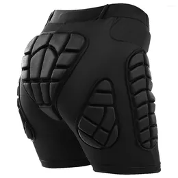 Motorcycle Apparel Unisex 3D Hip Protective Padded Shorts Soft 0.6in Thick Protection Impact Lightweight Drop Resistance Gear