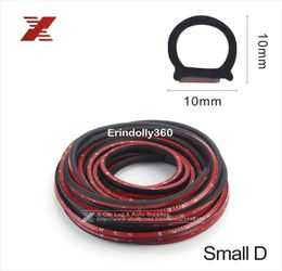 small dshape 4 meter 3m adhesive car rubber seal sound insulation car door sealing strip weather strip for engine hood car boot4430605