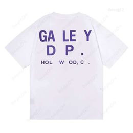 T-Shirts Men Designer Gallerys Department White T Shirt Graphic Tee Casual Fashion Loose Short Gallarys Dept Shirt Women Street Clothes Luxury Plus Size Shirt 8517