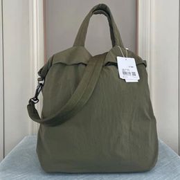 lu yoga handbag yoga bags female wet waterproof medium luggage bag short travel 19L quality with brand logo230c