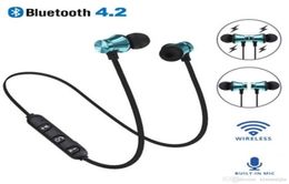 XT11 Magnetic Bluetooth 42 Wireless Stereo Headset InEar Headphone Earphone6363103