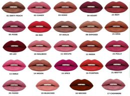 15pcslot Selling Matte Lipstick Maquiagem Batom Long Lasting Labial Mate Makeup Lip Stick Beauty Make Up Batons4449645