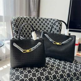 HOT Vintage Woven Luxury Handbag bovens Women Designer Bag Leather Crossbody Bags Purse High Quality Shopping Bags Knitted Tote Bag 230524