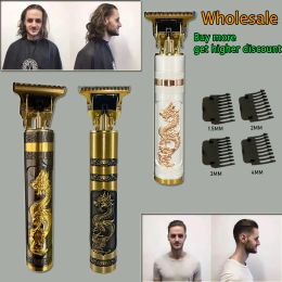 Trimmers Hair Cutting Machine Trimmer Beard Metal Men's Electric Shaver Hair Clipper Professional Haircut Machine Clippers Vintage T9