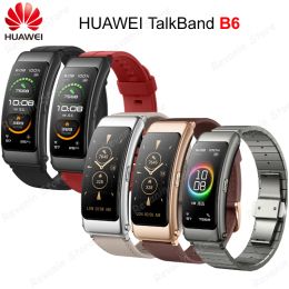 Devices HUAWEI TalkBand B6 Bluetooth headset wristband 1.53 inch Kirin A1 BT 5.2 heart rate blood oxygen monitoring sleep analysis