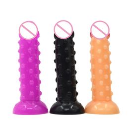 Explosion Model Bump Simulation Penis Manual Suction Cup Wave Dildo Large Anal Plug Penis Adult Erotic Sex Supplies Strapon T191101705360