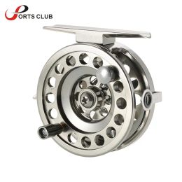 Reels Ice Fishing Reels BLD50 BLD60 Fly Fishing Reel Right Handle Aluminium Alloy Smooth Rock Fishing Line Wheel Reel for Pesca