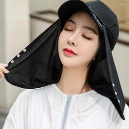 Scarves Summer Outdoor For Women Neck Protection Cap Mask UV Sunscreen Face Scarf Anti-uv Cover Veil